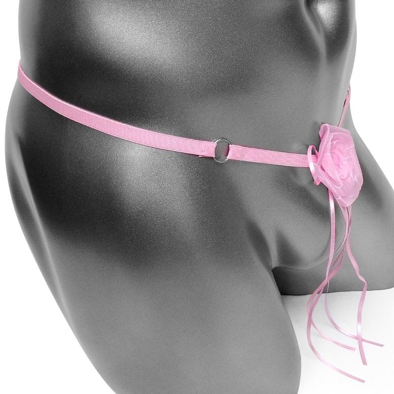 "Sissy Noelle" Rose Thong, gallery view 2