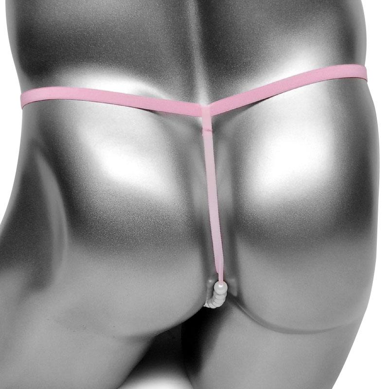 "Sissy Noelle" Rose Thong, gallery view 3