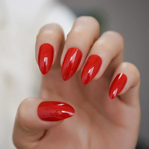 Red Sissy Faux Nails BDSM