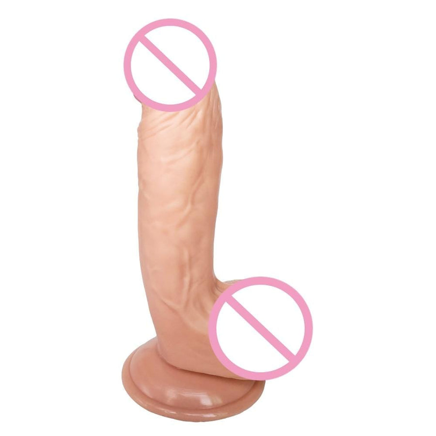 7 Inch Strap On Dildo With Adjustable Belt, gallery view 2