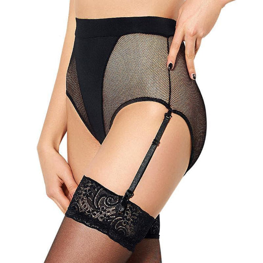 "Sissy Amanda" Mesh Garter Belt product view