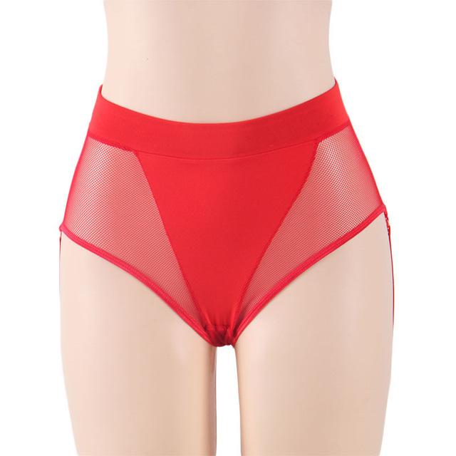 "Sissy Amanda" Mesh Garter Belt, gallery view 5