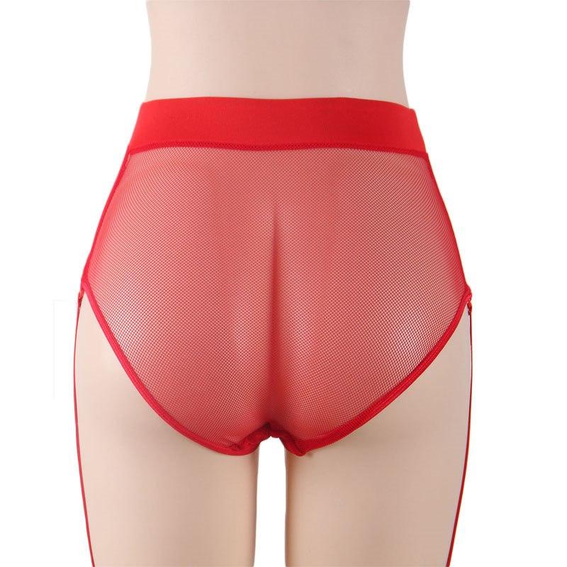 "Sissy Amanda" Mesh Garter Belt, gallery view 4