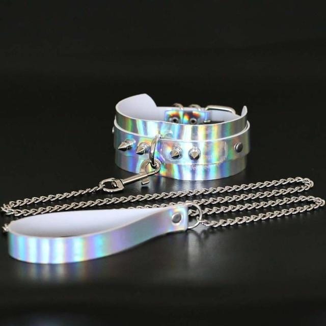 En Vogue Holographic BDSM Collar, gallery view 4
