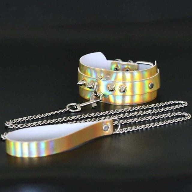 En Vogue Holographic BDSM Collar, gallery view 3