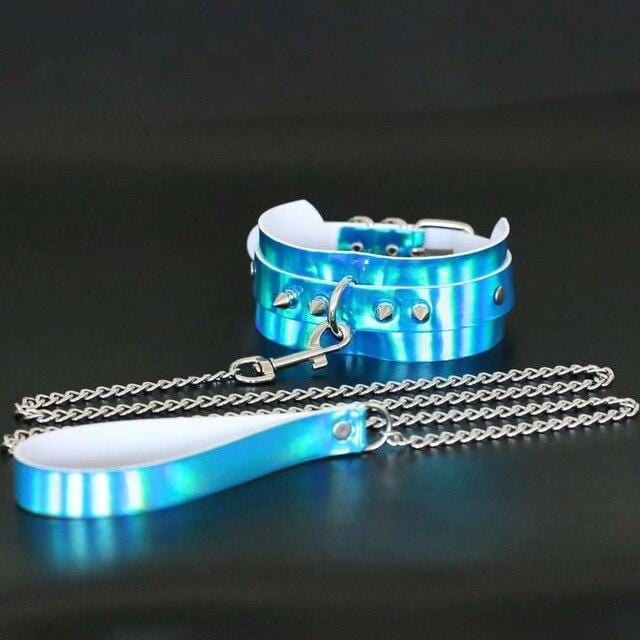En Vogue Holographic BDSM Collar, gallery view 5