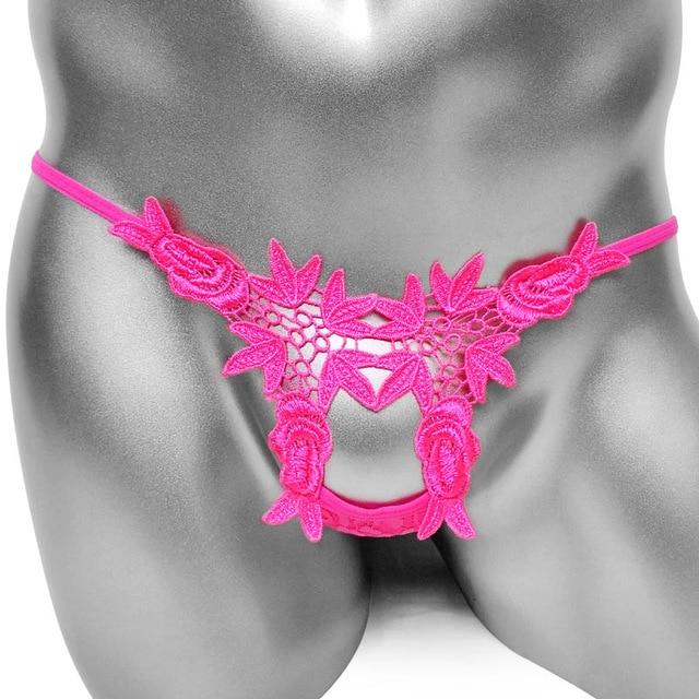 "Sissy Elena" Crotchless Panties product view