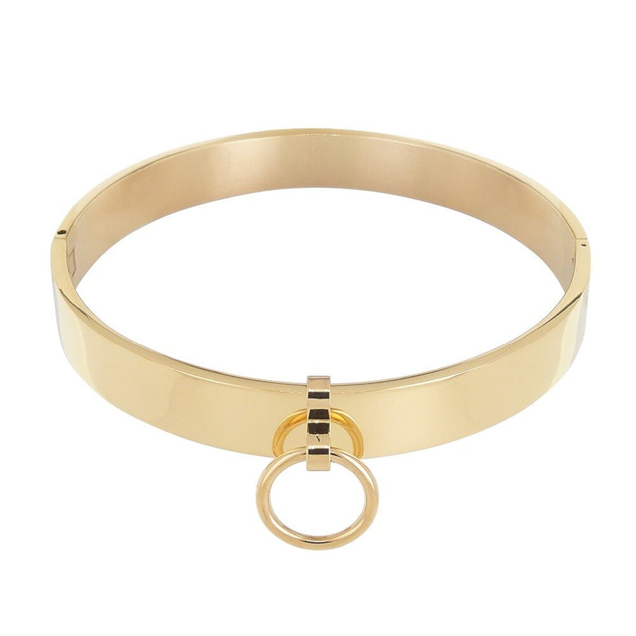 Lockable Collar Choker Necklace, gallery view 4