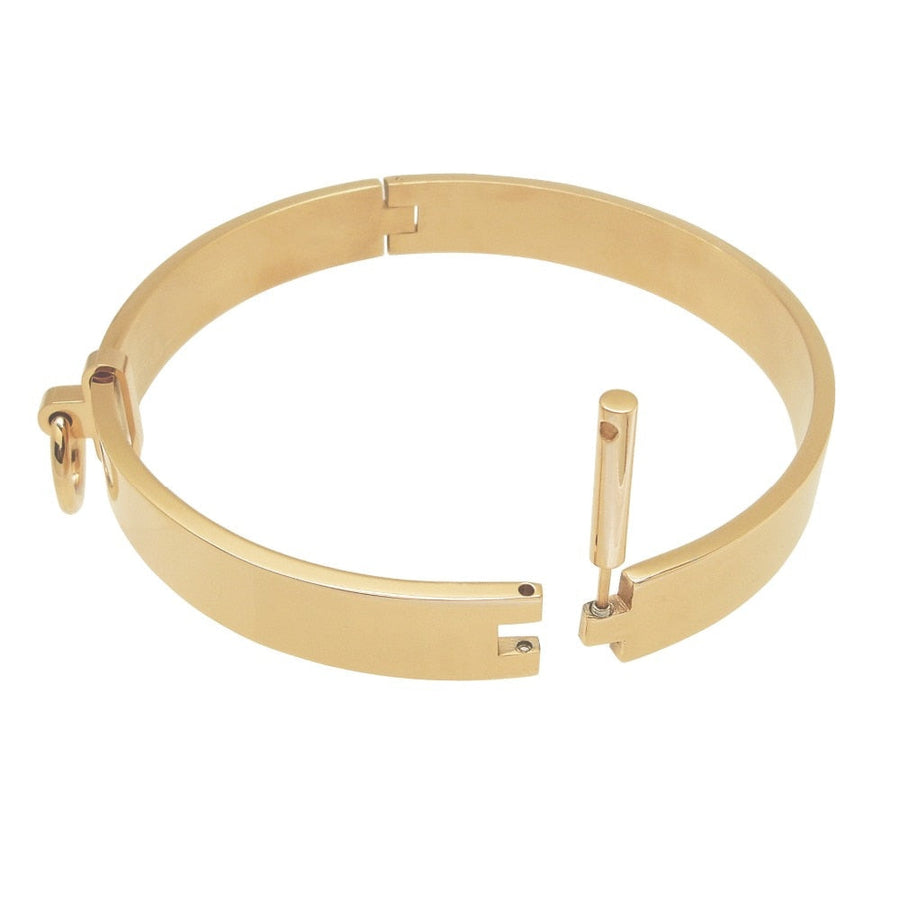 Lockable Collar Choker Necklace, gallery view 3