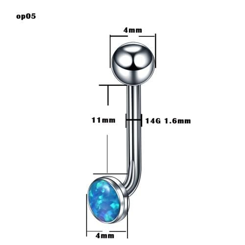 Jeweled G23 Titanium Christina Piercing Ring BDSM, gallery view 18