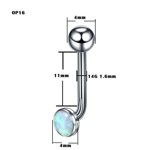 Jeweled G23 Titanium Christina Piercing Ring BDSM, gallery view 6