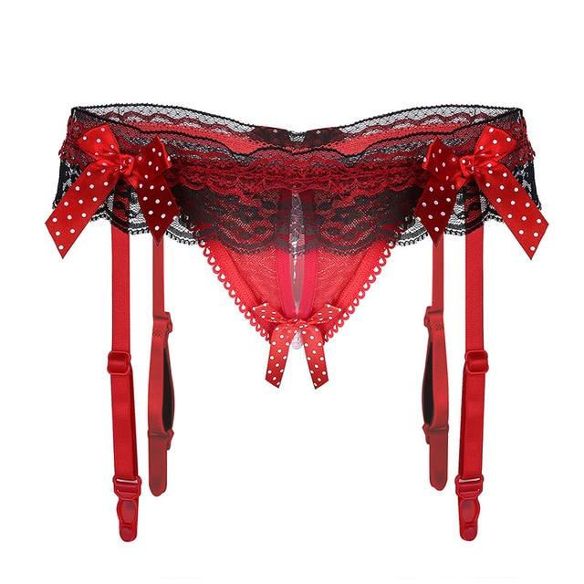 "Sissy Aurora" Panties w/ Garters, gallery view 3
