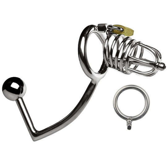 Chastity Butt Plug 2.68 inches and 4.25 inches long product view