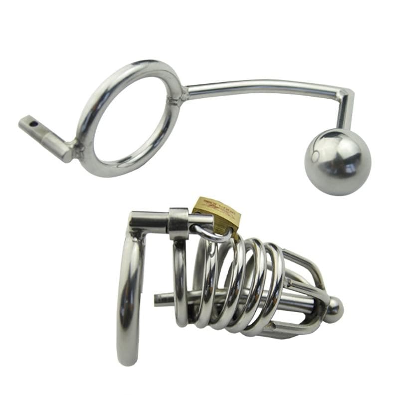 Chastity Butt Plug 2.68 inches and 4.25 inches long, gallery view 5