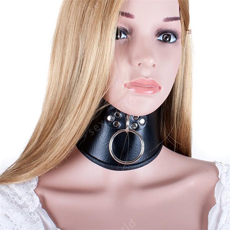 Bondage Neck Collar & Leash product view