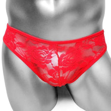 Load image into Gallery viewer, &quot;Sissy Jennifer&quot; Transparent Lace Thong
