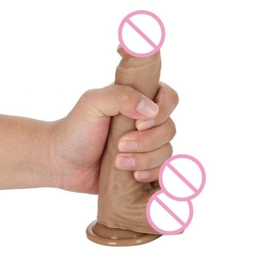 Naughty Beaver 8 Inch Realistic Dildo BDSM, gallery view 6