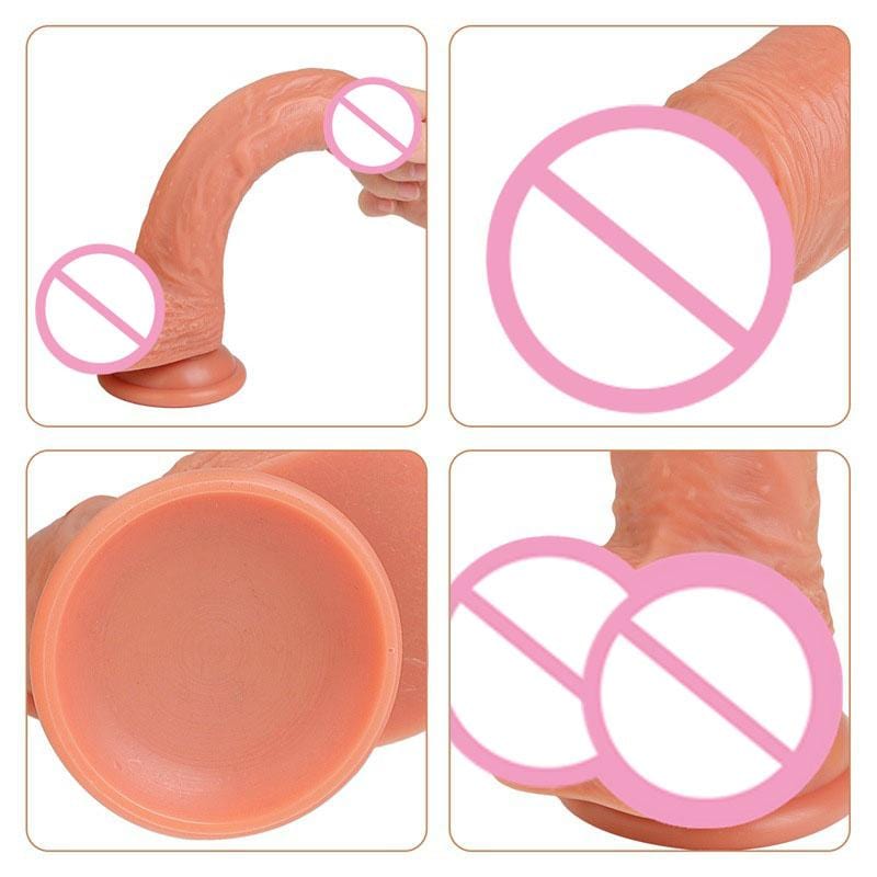 Happiness Provider 8 Inch Suction Cup Dildo, gallery view 12