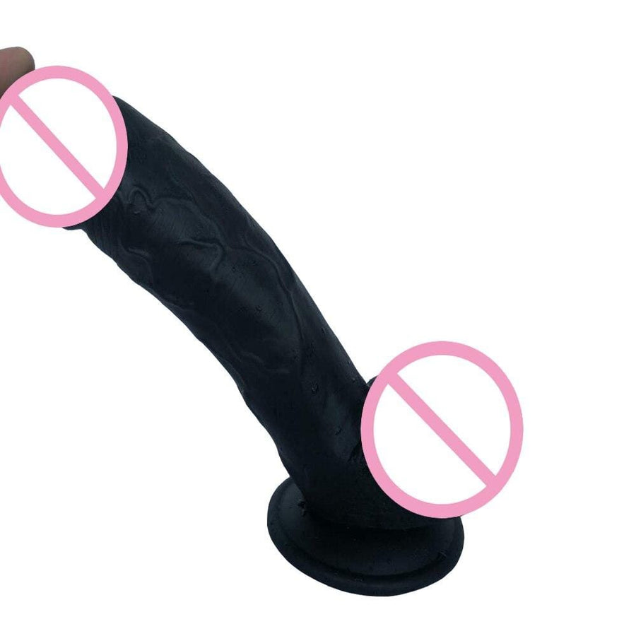 Realistic Black Mandingo Textured Dildo, gallery view 6