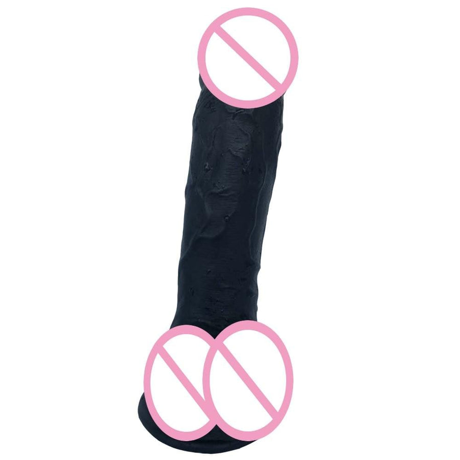 Realistic Black Mandingo Textured Dildo, gallery view 3