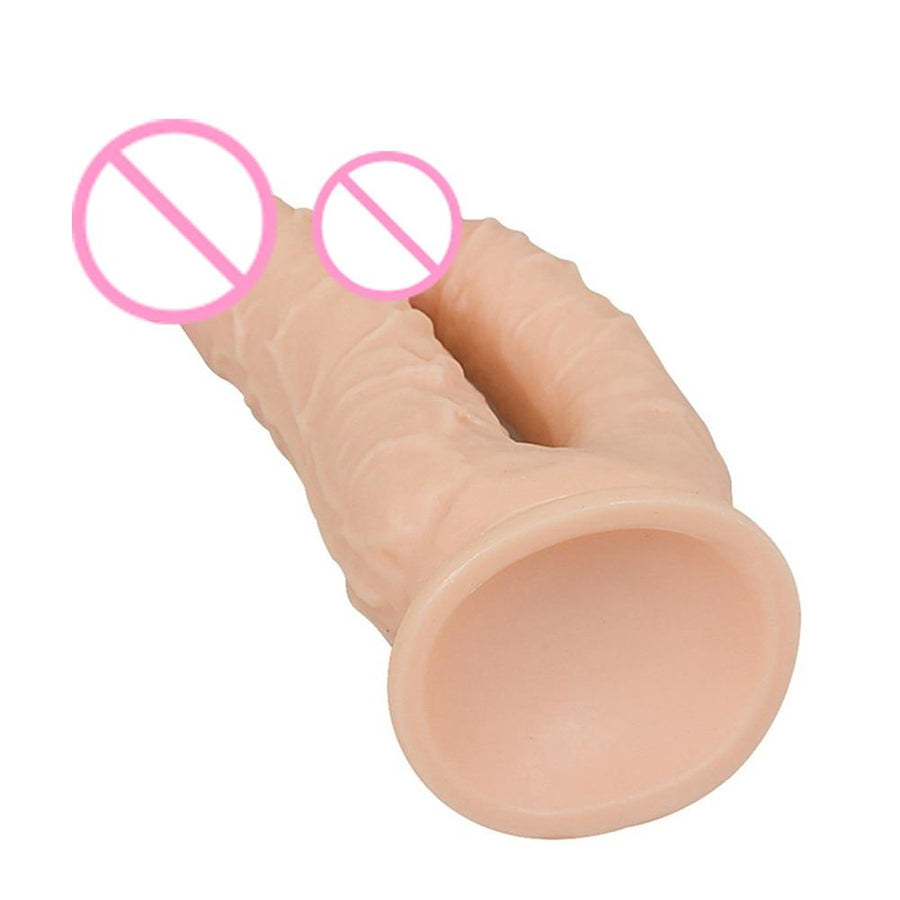 Double Penis Dildo With Suction Cup, gallery view 3