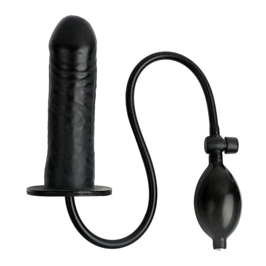 Pussy Expanding Black Inflatable Dildo BDSM product view