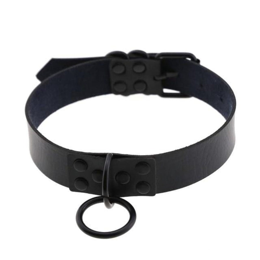 Female Colorful Gothic Choker Collar, gallery view 2