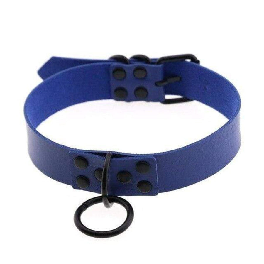 Female Colorful Gothic Choker Collar, gallery view 8