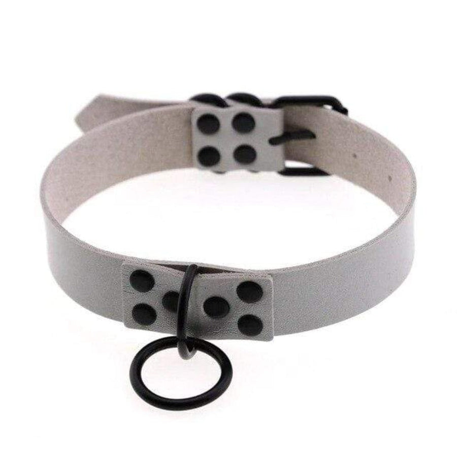 Female Colorful Gothic Choker Collar, gallery view 10