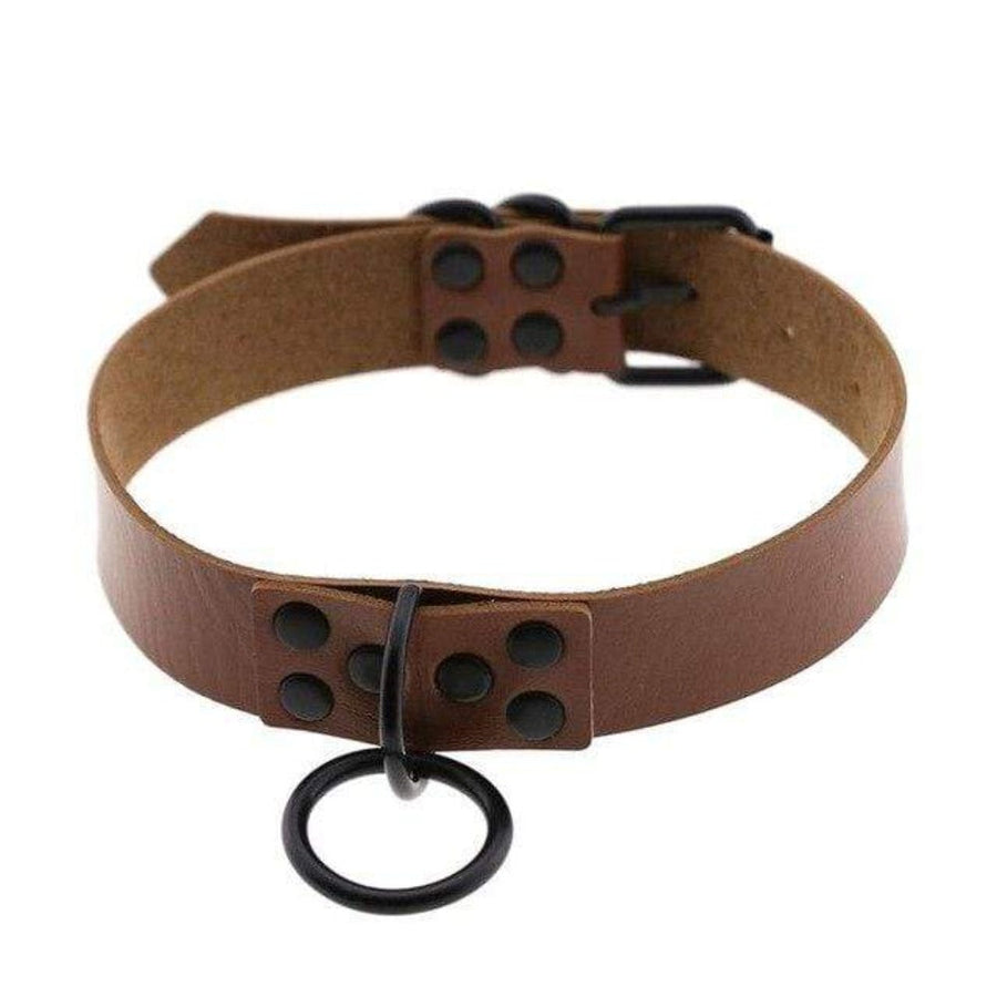 Female Colorful Gothic Choker Collar, gallery view 11