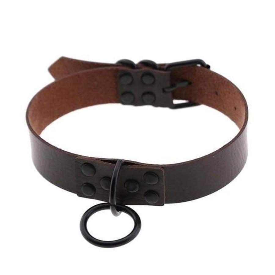 Female Colorful Gothic Choker Collar, gallery view 13