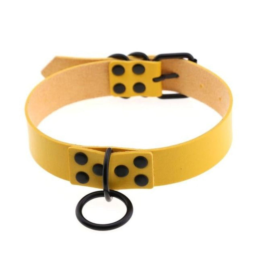 Female Colorful Gothic Choker Collar, gallery view 15
