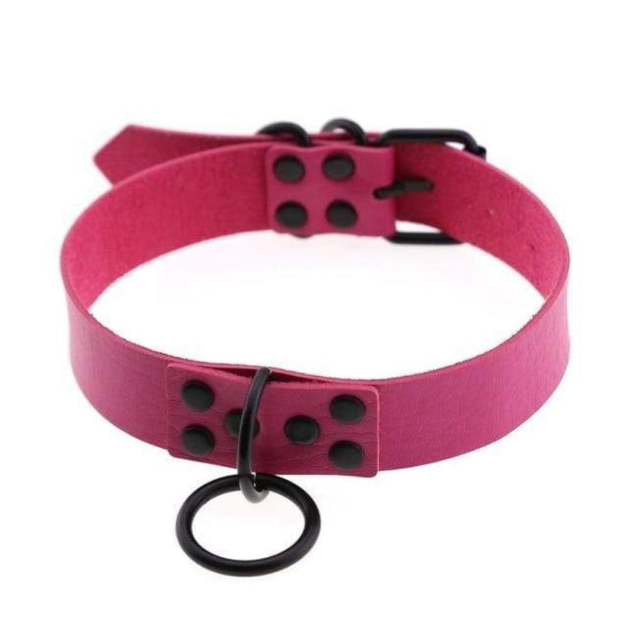 Female Colorful Gothic Choker Collar, gallery view 17