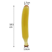Load image into Gallery viewer, Banana Dildo Cute and Sexy Glass BDSM
