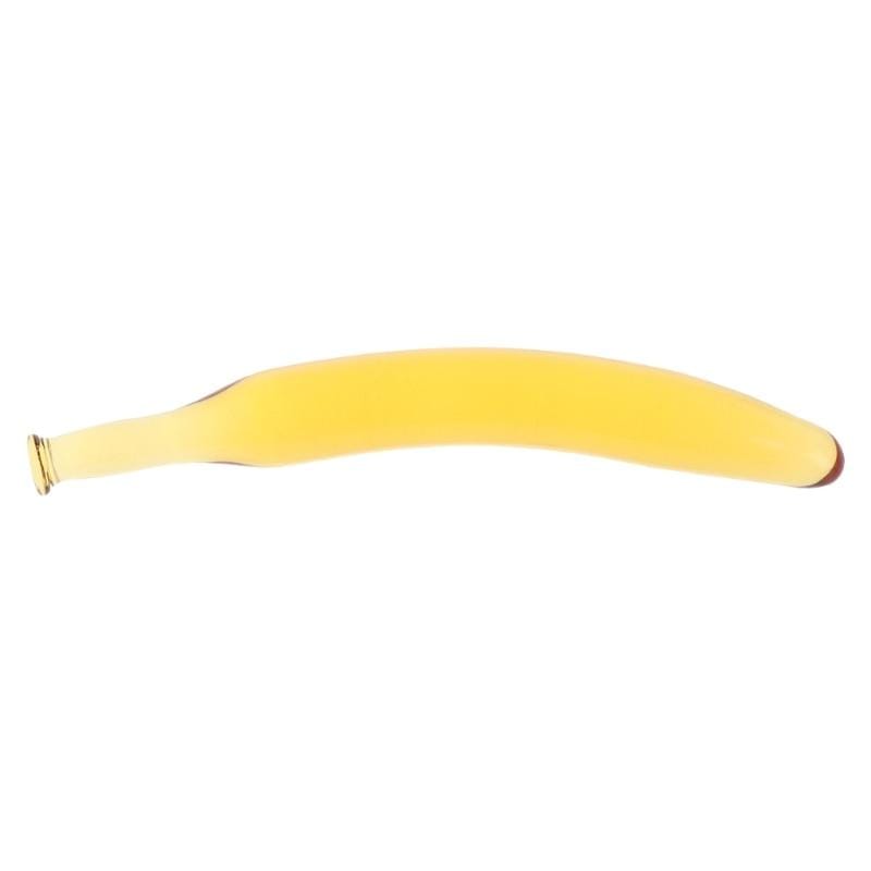 Yellow Banana Crystal Cute Dildo, gallery view 2