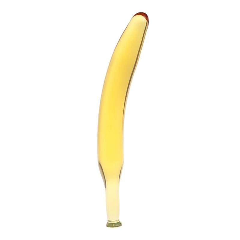 Yellow Banana Crystal Cute Dildo, gallery view 4
