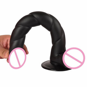 Sinnlich aufspießender 11-Zoll-Umschnalldildo für BDSM