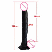 Lade das Bild in den Galerie-Viewer, Sinnlich aufspießender 11-Zoll-Umschnalldildo für BDSM
