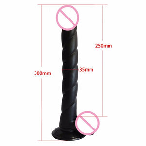 Sinnlich aufspießender 11-Zoll-Umschnalldildo für BDSM