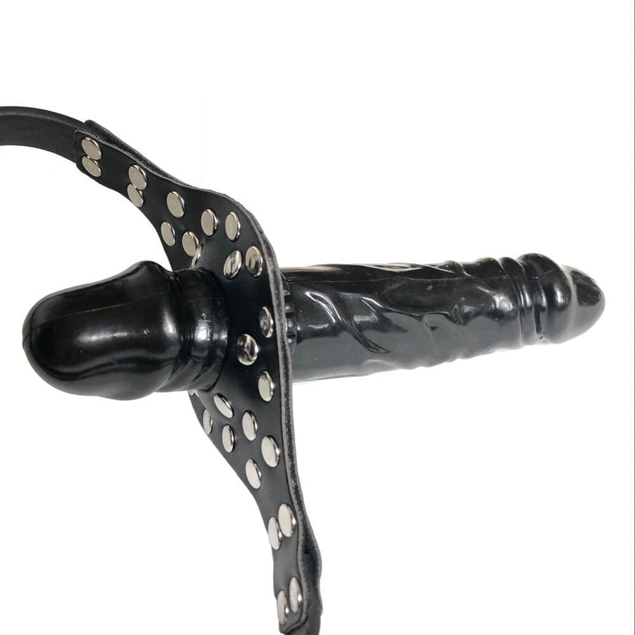 Sadistic Mouth Restraint Face Strap On BDSM, gallery view 4