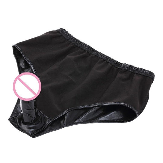 Skin-Friendly Dildo Briefs Black product view