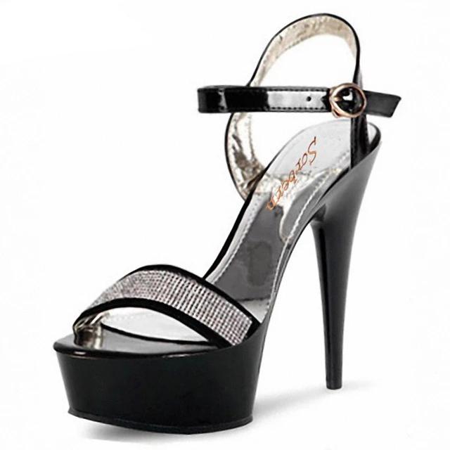 "Sissy Aurora" Rhinestone Pumps, gallery view 3