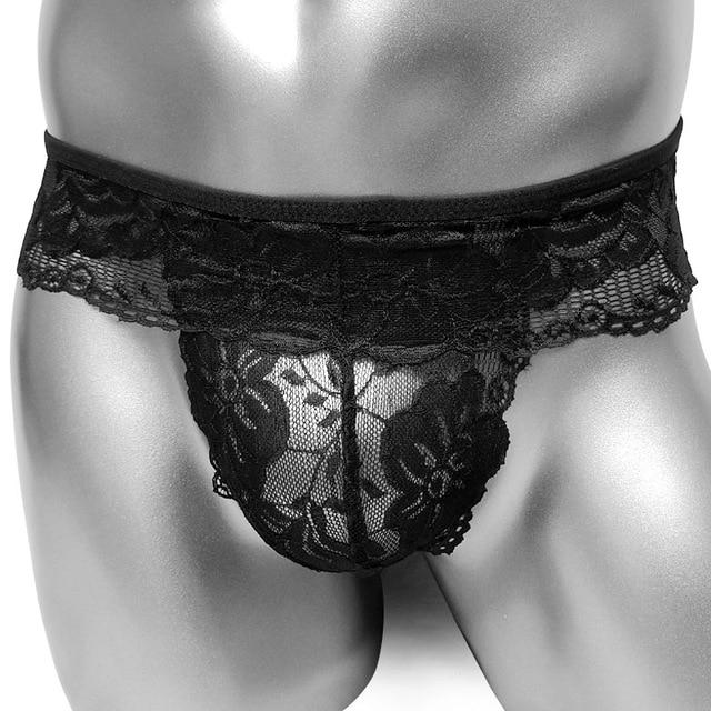 "Sissy Alice" Lace Thong, gallery view 4