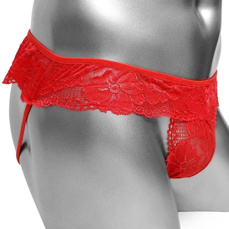 "Sissy Alice" Lace Thong, gallery view 2