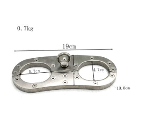Slut's Stainless Wrist Pillory BDSM, gallery view 4