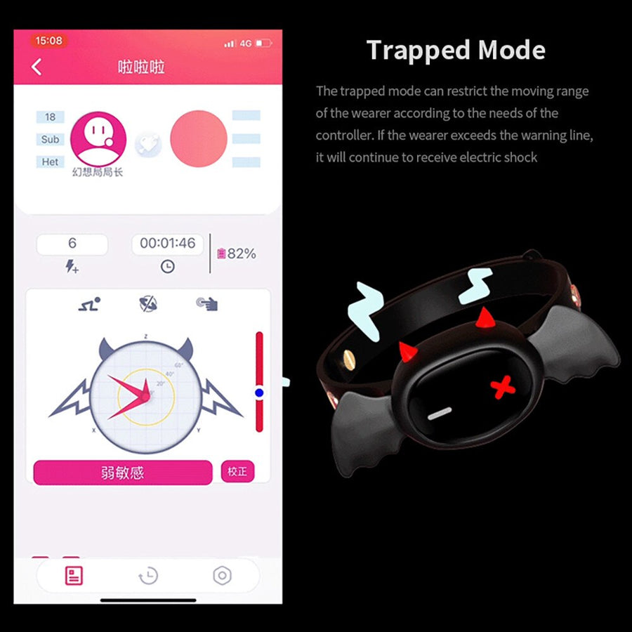 Little Devil Collar App Controlled Adjustable, gallery view 5