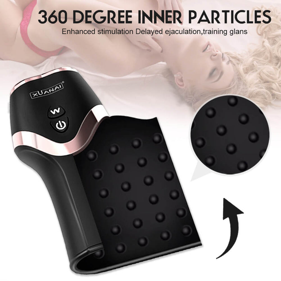 Razor 10 Frequency Vibration Masturbation Cup, gallery view 5