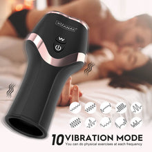 Load image into Gallery viewer, Razor 10 Frequency Vibration Masturbation Cup
