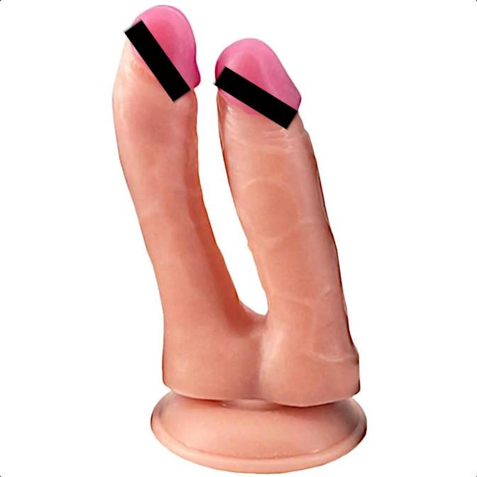 Comical Double Penetration Dildo product view