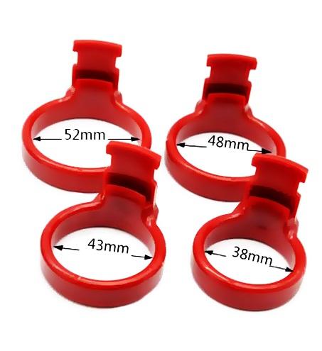 Accessory Ring for Male's Resin Device Cage 2.63 inches long product view
